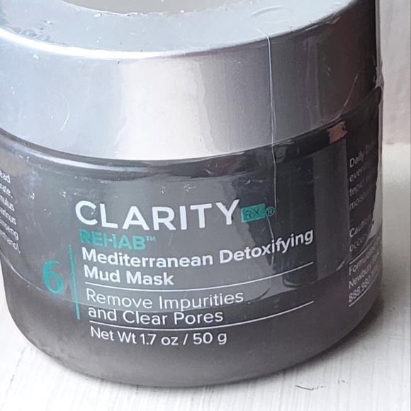 NIB CLARITY RX REHAB MEDITERRANEAN DETOXIFYING MUD MASK - Picture 8 of 11